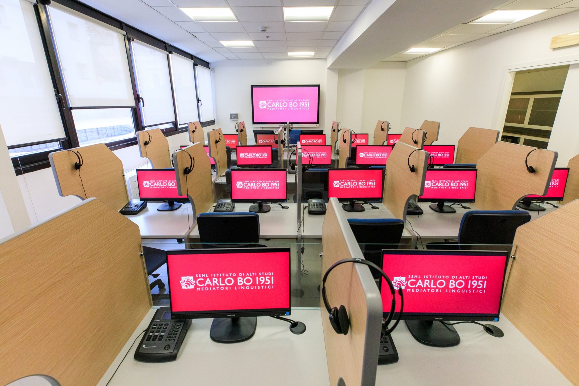 Aula multimediale dell’Istituto di Alti Studi SSML Carlo Bo